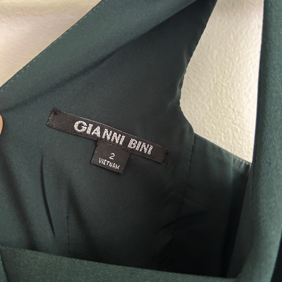 Gianni Bini Forest Green Jumpsuit - Picture 2 of 8